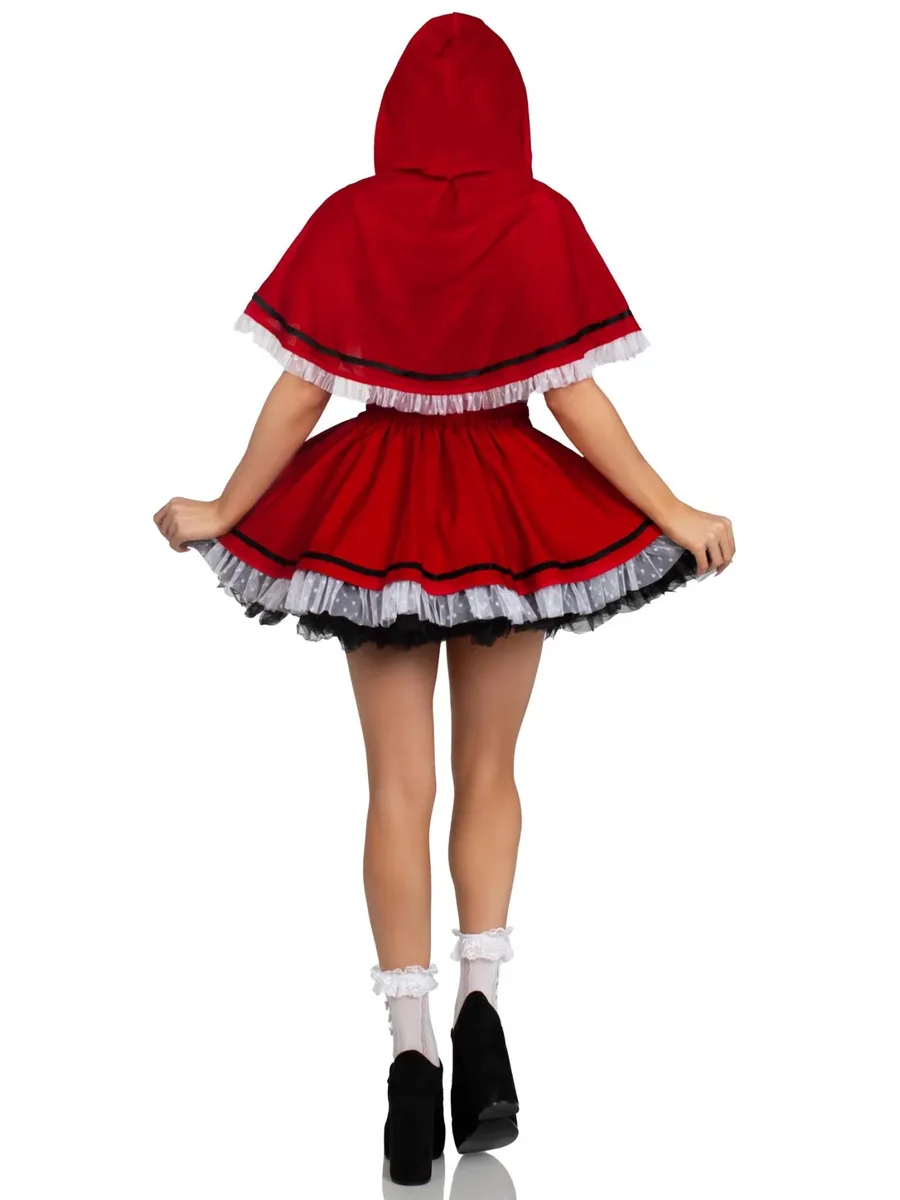 Костюм Червоної Шапочки Leg Avenue Flirty Miss Red Top and Skirt XS
