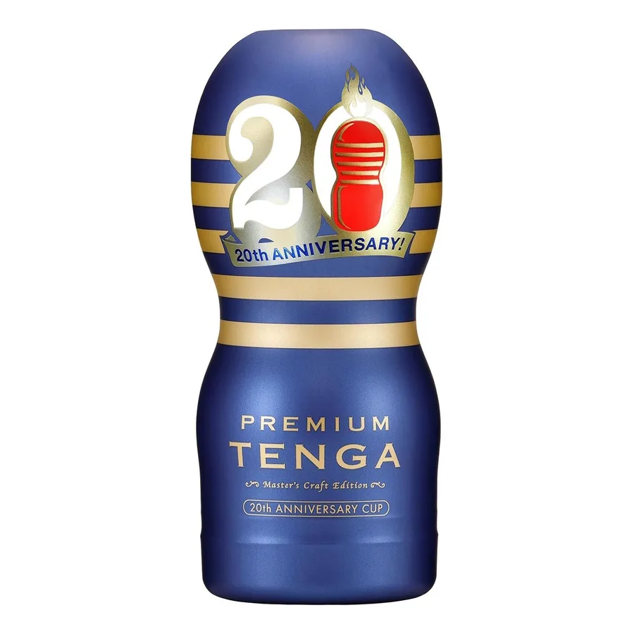 Мастурбатор Tenga Premium TENGA 20th Anniversary Cup, мощный вакуум, лимитированная серия