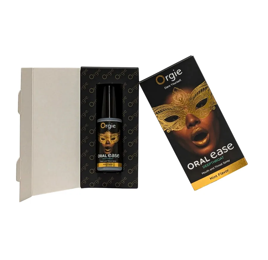 Спрей для глубокого минета Orgie – Oral Ease Deepthroat (15 мл), мятный, без анестетиков