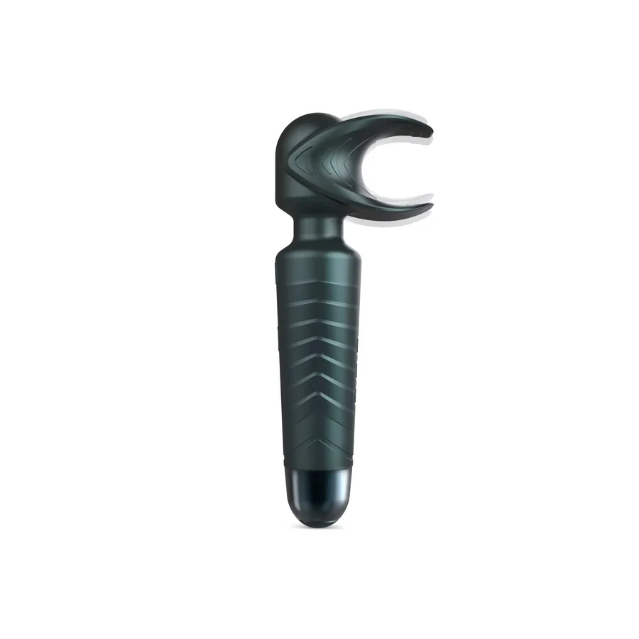Мастурбатор-вибромассажер Manwan MAN.WAND EVO Pine Grey, отлично для пар, виброминет