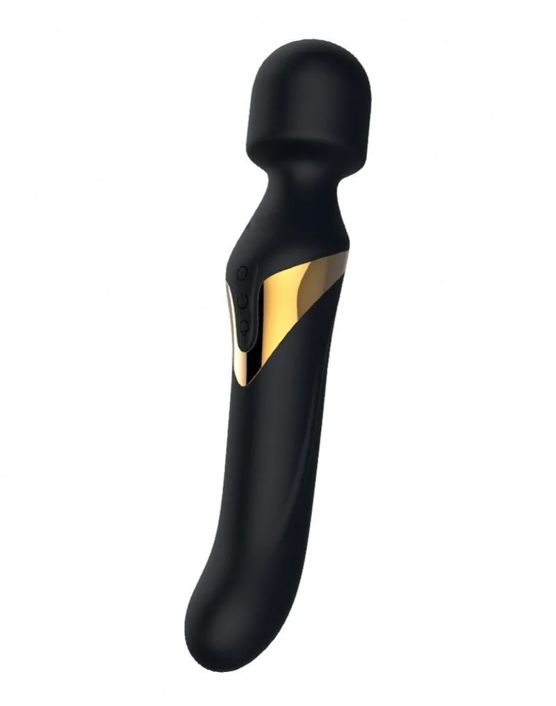 Вібромасажер 2в1 Dorcel Dual Orgasms Gold (м'ята упаковка!!!)