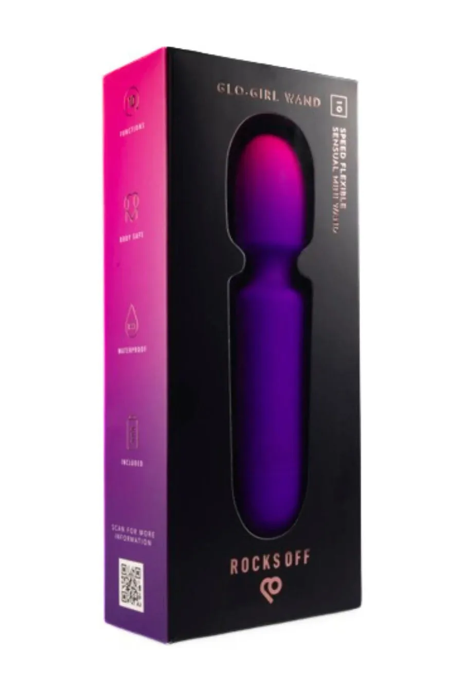Вибромассажер Rocks Off Glo Girl - Wand