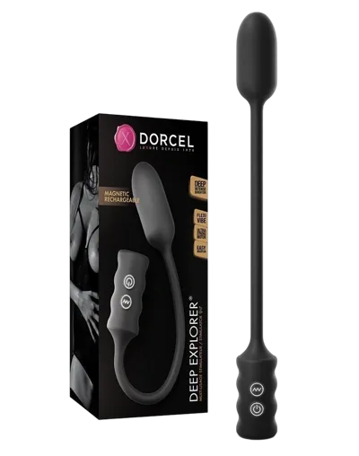 Виброяйце Dorcel Deep Explorer, підходить для вагінальної та анальної стимуляції, потужне