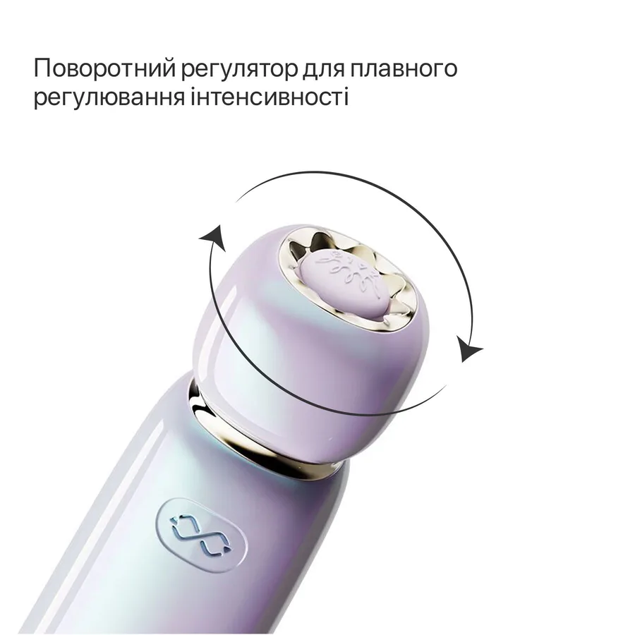 Вакуумный клиторальный стимулятор Zalo Lia Lavender Purple, 3 насадки, 3 режима, разная интенсивность