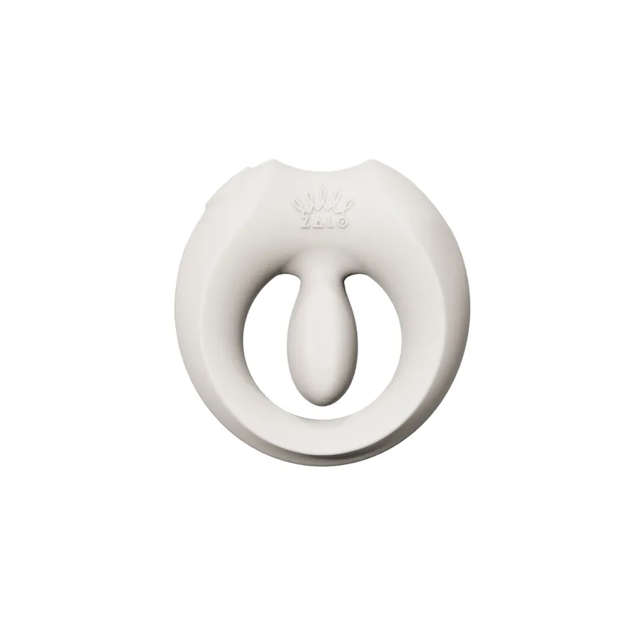 Эрекционное смарт-виброкольцо Zalo Apis Ivory White, до 4 часов работы, зарядный кейс