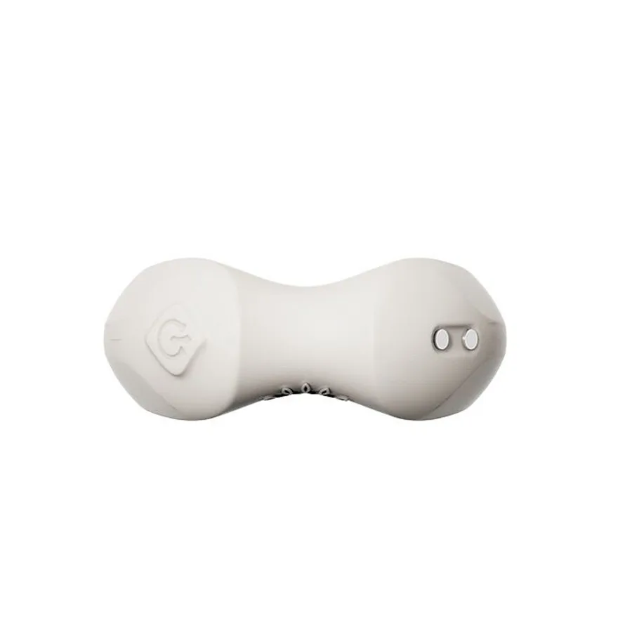 Эрекционное смарт-виброкольцо Zalo Apis Ivory White, до 4 часов работы, зарядный кейс