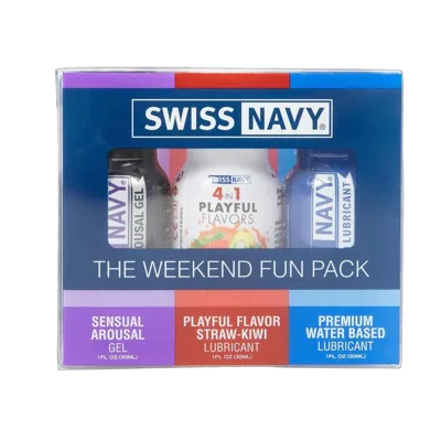 Набір Swiss Navy Weekend Fun Pack 3 х 30 мл
