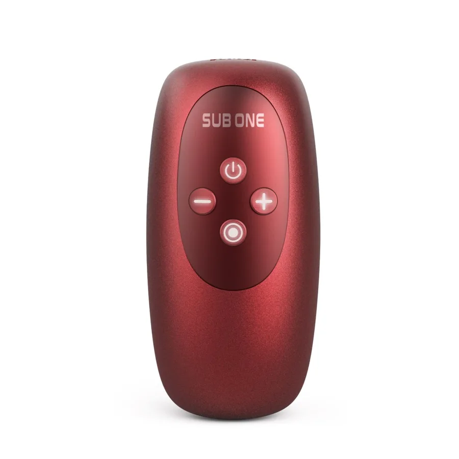 Мастурбатор з вібрацією Manwan SUB.ONE Velvet Red