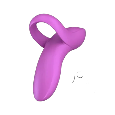 Вібратор на палець Satisfyer Bold Lover Dark Pink, гнучкий