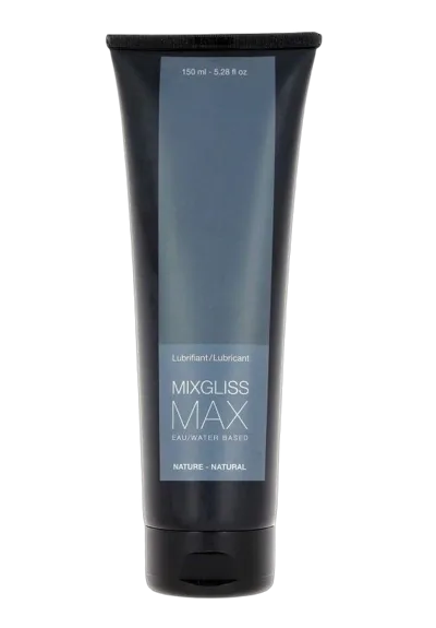 Анальний гель-змазка MixGliss MAX NATURE (150 мл) на водній основі з екстрактом алое