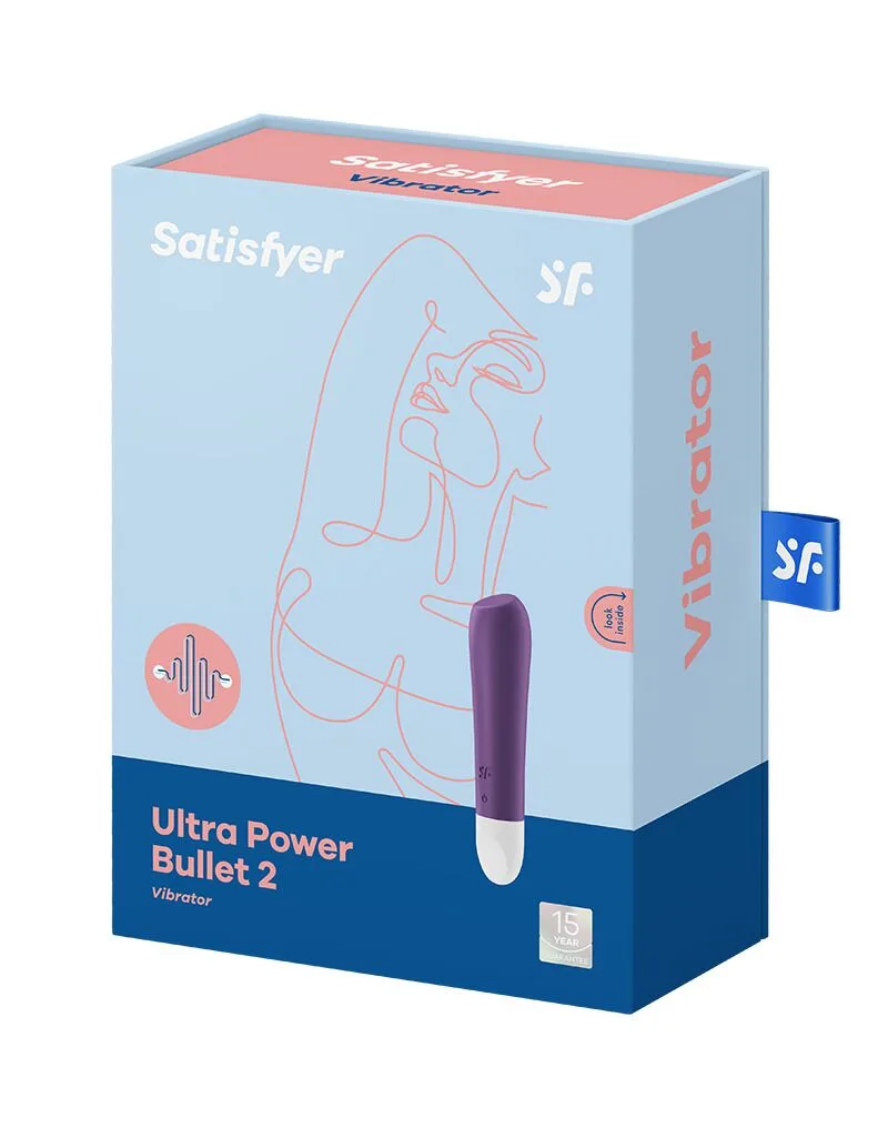 Вибропуля перезаряжаемая Satisfyer Ultra Power Bullet 2 Violet