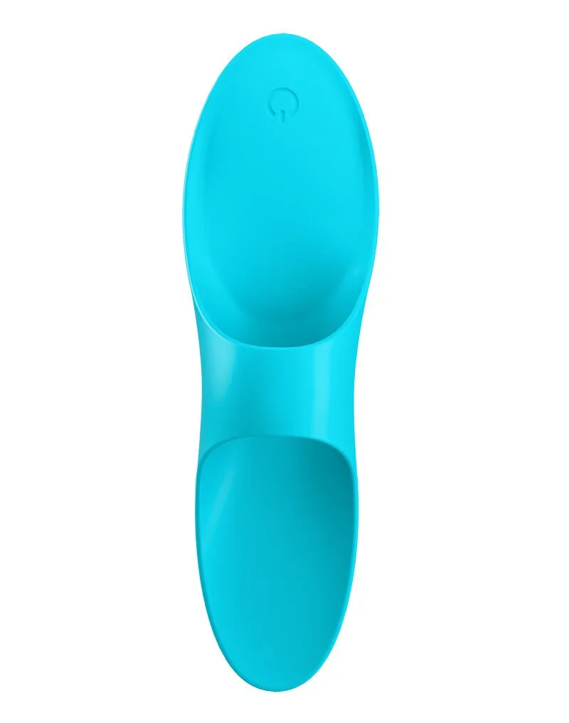 Вибратор на палец Satisfyer Teaser Light Blue