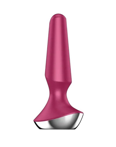 Анальна смарт-вібропробка Satisfyer Plug-ilicious 2 Berry
