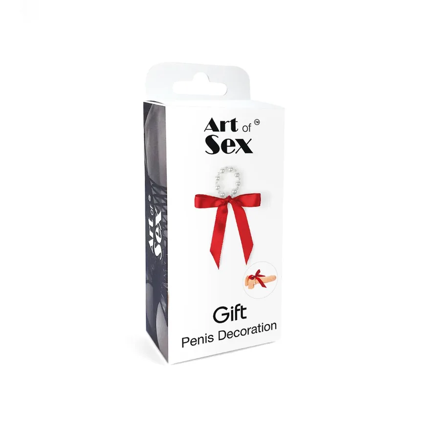Украшение на пенис с жемчугом «Подарок» Art of Sex - Gift