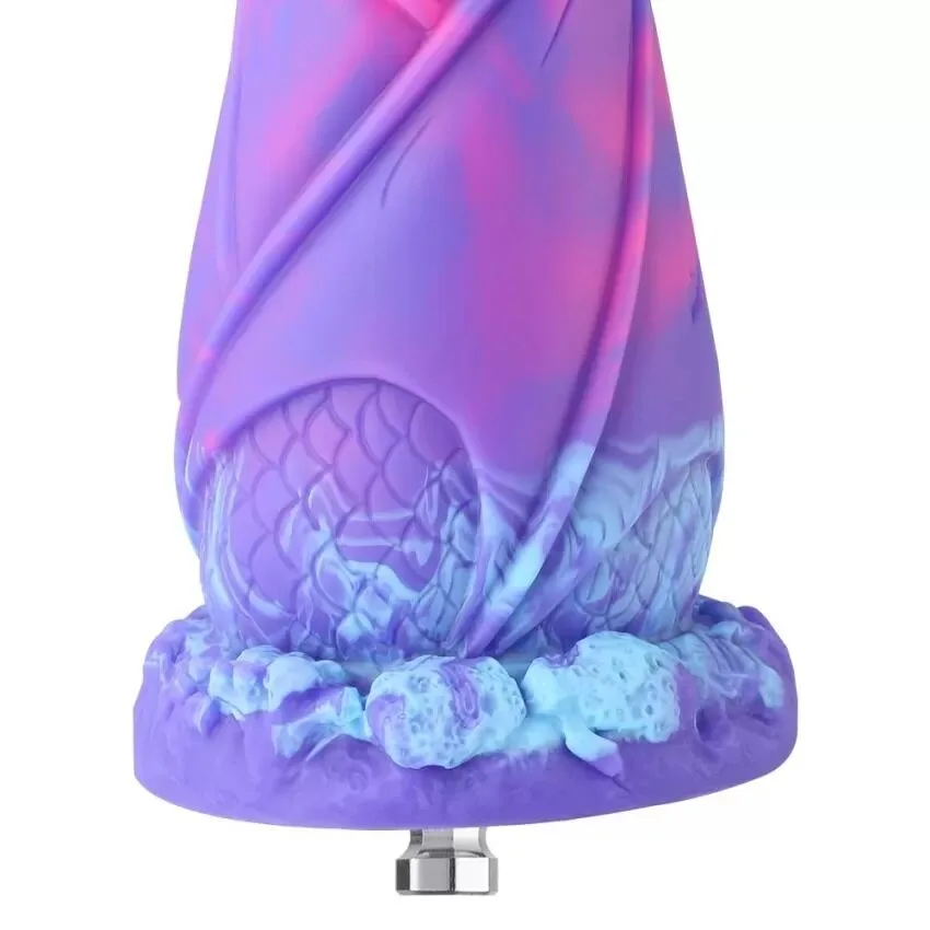 Фалоімітатор для секс-машин Hismith 7.48″ Silicone Dildo HSA139 Monster Series, система KlicLok