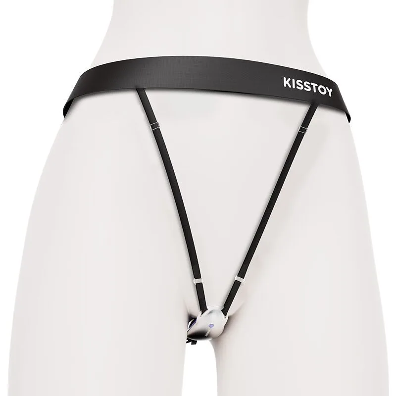 Вибратор в трусики KISSTOY Viosecret, пояс для фиксации и пульт ДУ в комплекте