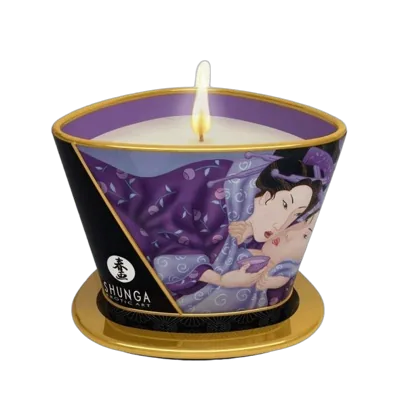 Массажная свеча Shunga Massage Candle – Exotic Fruits (170 мл) с афродизиаками