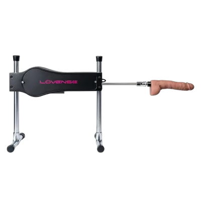 Смарт секс-машина Lovense Sex Machine, два штоки та фалоімітатори, можна для вебкаму