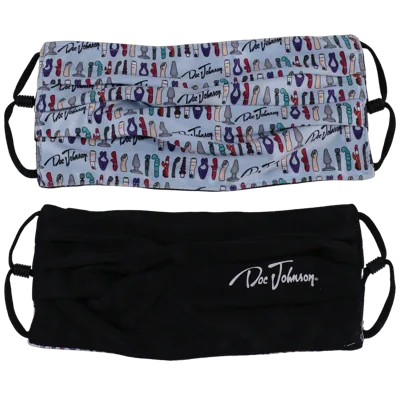 Двусторонняя маска Doc Johnson DJ Reversible and Adjustable face mask