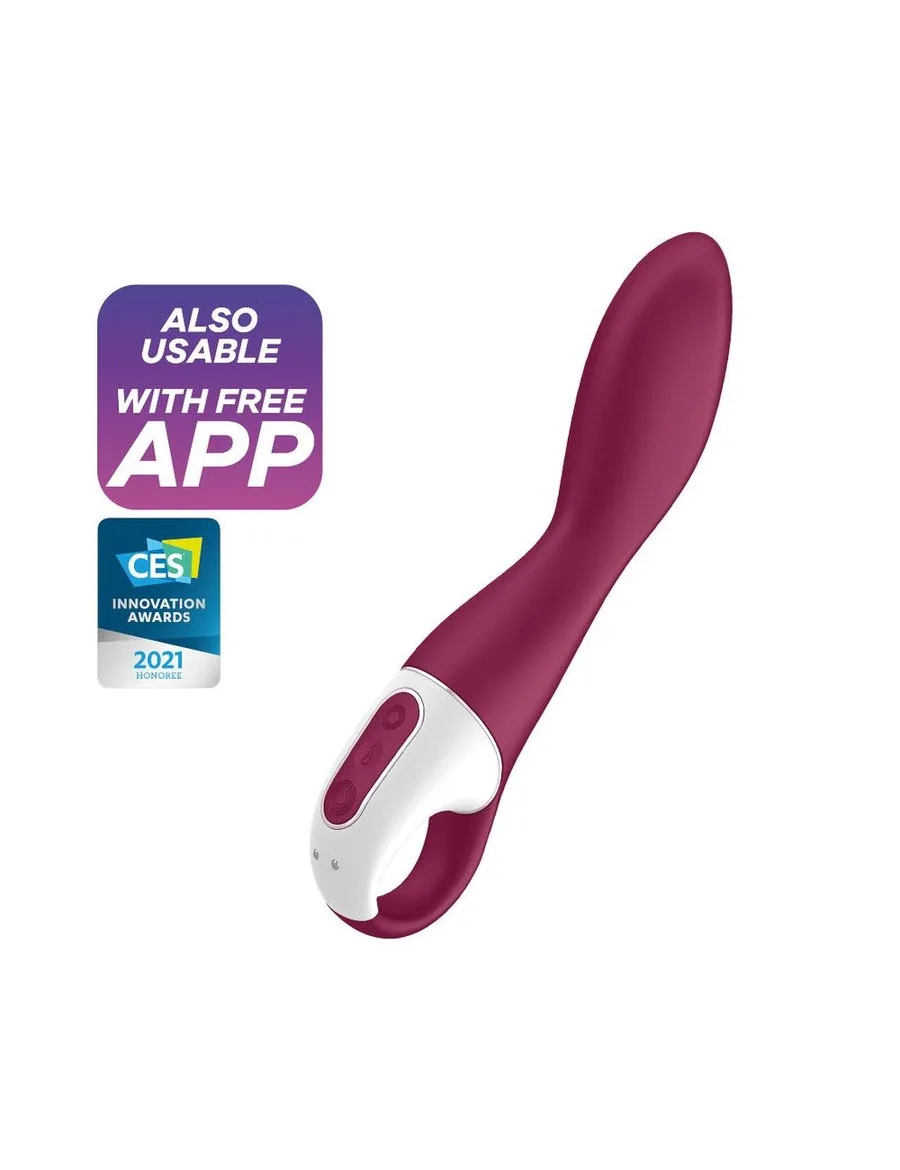 Смарт-вібратор точки G Satisfyer Heated Thrill з функцією підігріву