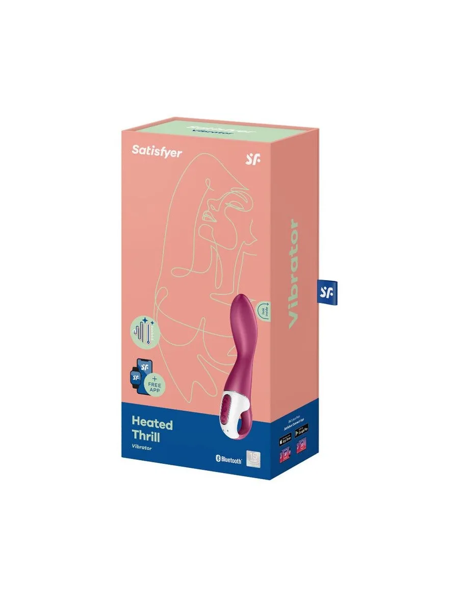 Смарт-вібратор точки G Satisfyer Heated Thrill з функцією підігріву
