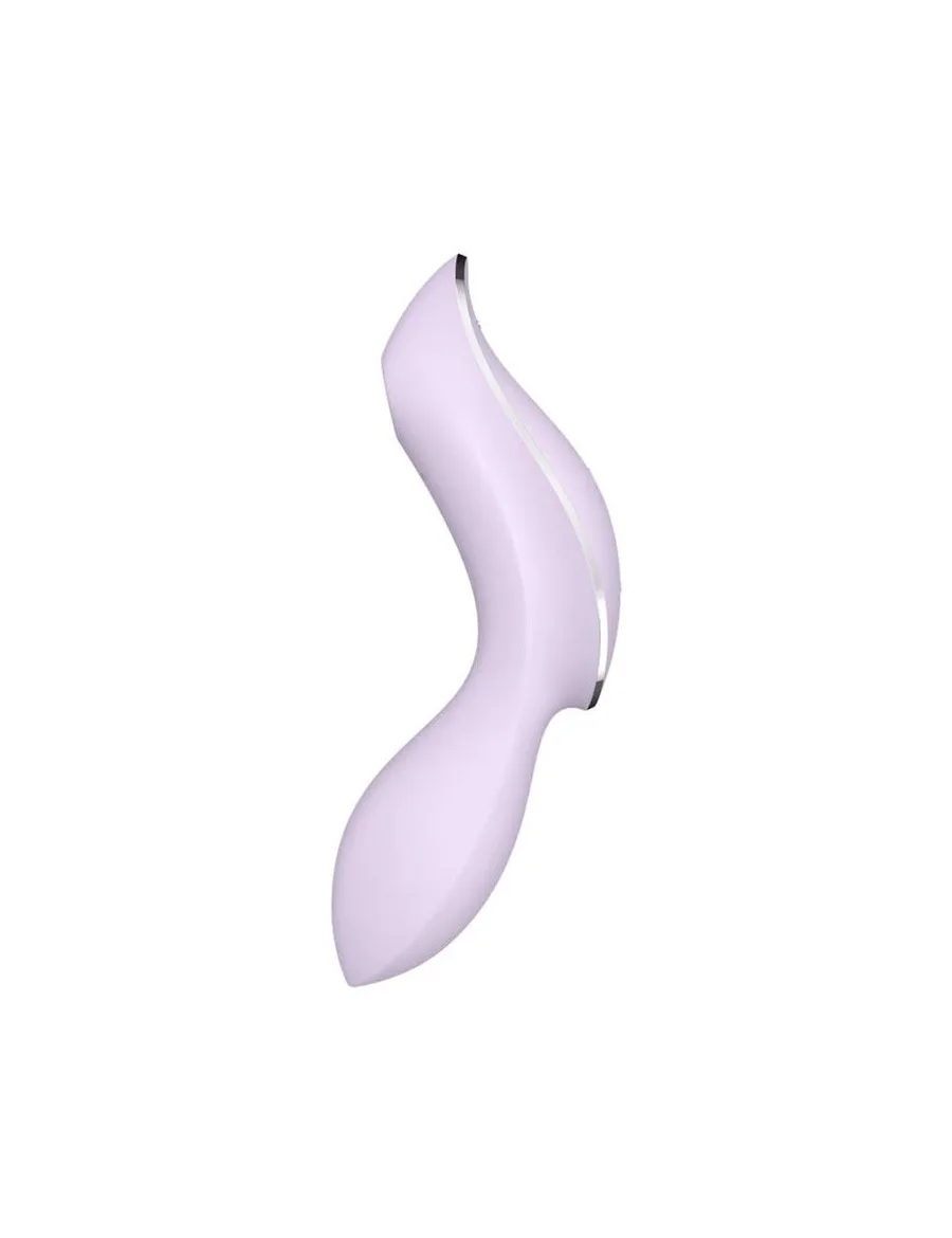 Вакуумний стимулятор з вібрацією Satisfyer Curvy Trinity 2 Violet