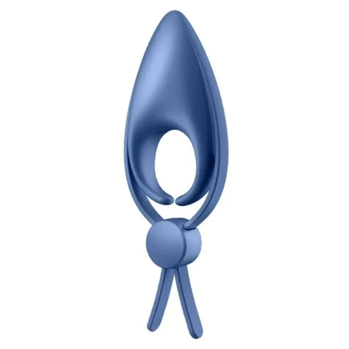 Эрекционное виброкольцо-лассо с регулировкой размера Satisfyer Sniper Blue