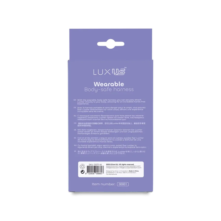 Ремень для вибратора LuxusHer Kiiroo Luxus Harness