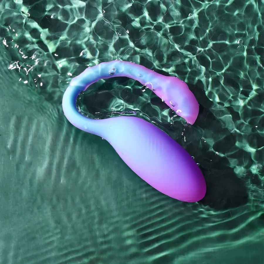 Смарт-віброяйце Magic Motion Flamingo Max Blue 2 в 1: віброяйце та тренажер Кегеля, 10 режимів