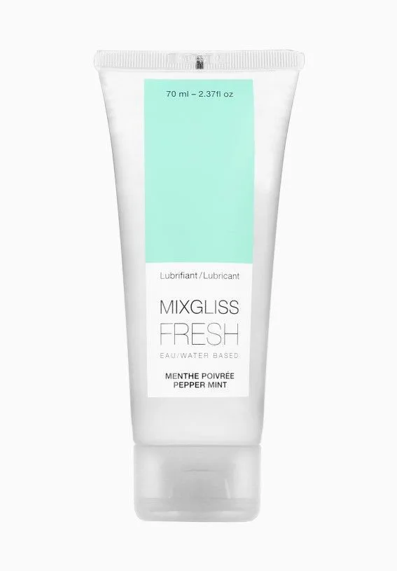 Лубрикант на водній основі MixGliss FRESH Pepper mint (70 мл) перцева м’ята