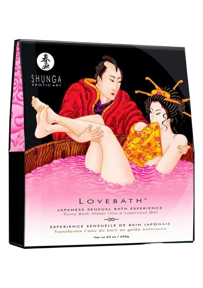 Гель для ванны Shunga LOVEBATH – Dragon Fruit 575 г, делает воду ароматным желе со SPA-эффектом