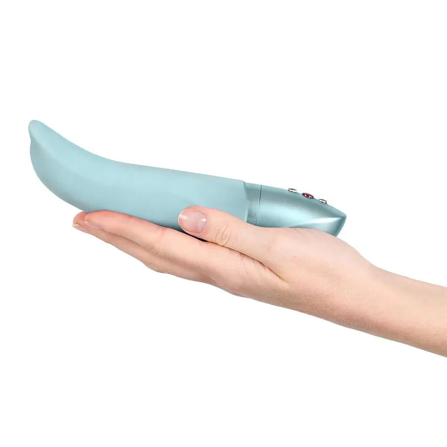 Вібратор для точки G Fun Factory Diva Dolphin Ice Blue, 10 режимів роботи, на батарейках
