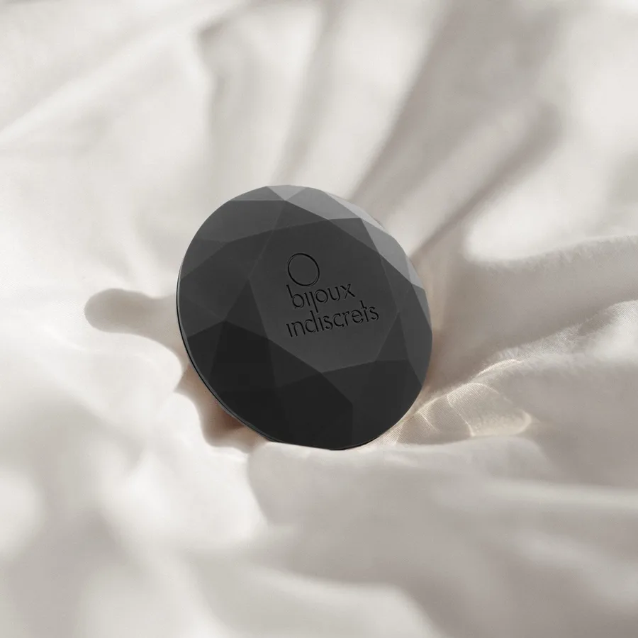Вібромасажер діамант Bijoux Indiscrets - Twenty One Black, стильний аксесуар для дамської сумочки