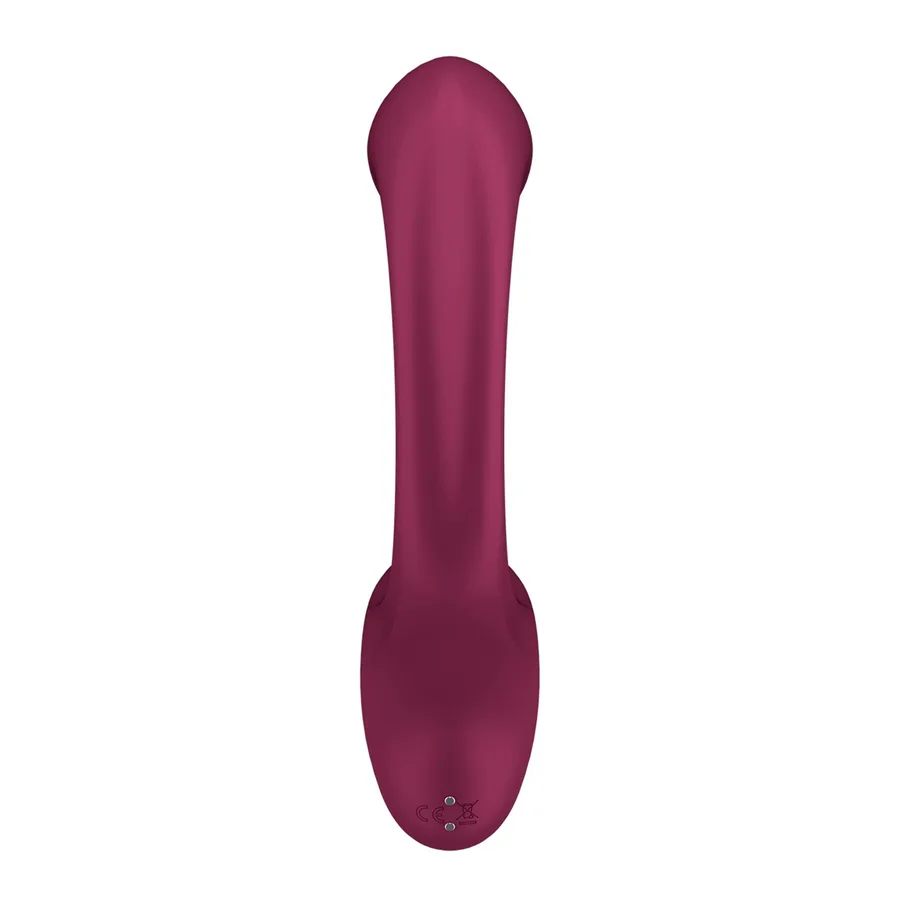 Вагинально-клиторальный вибратор Satisfyer G for Goddess 2 Wine Red, 2 мотора