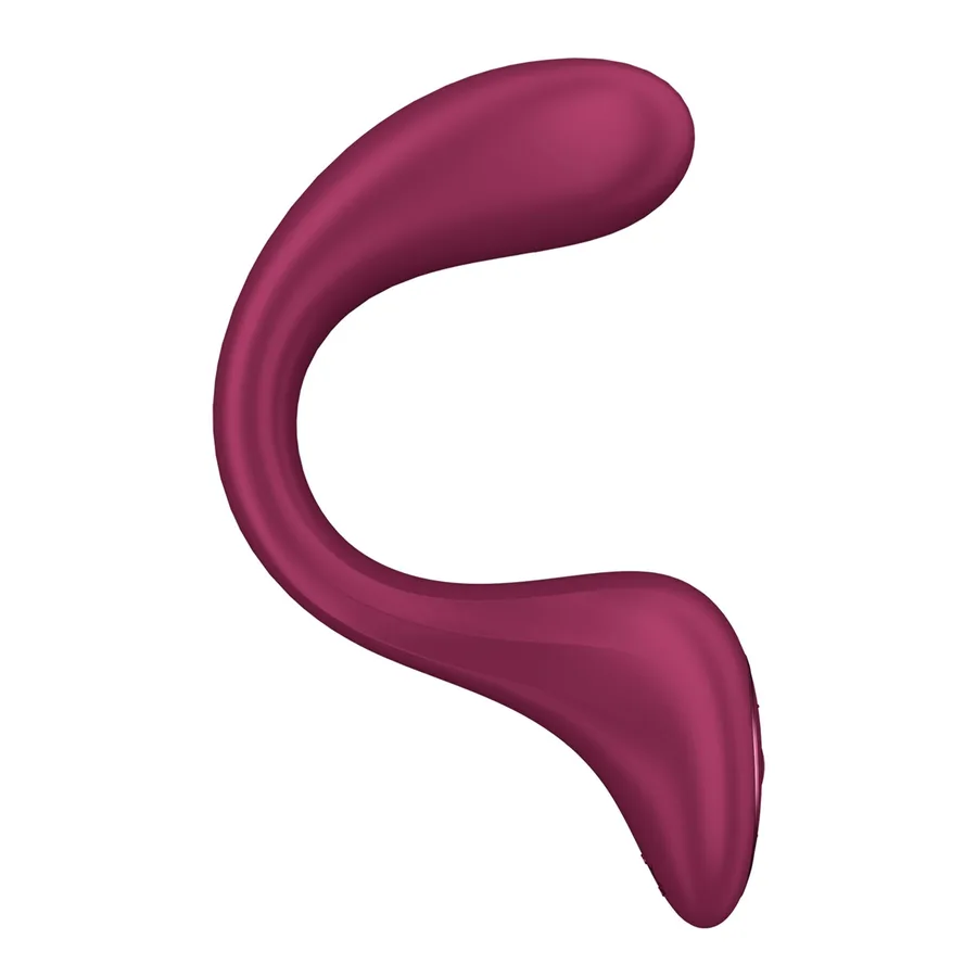 Вагинально-клиторальный вибратор Satisfyer G for Goddess 2 Wine Red, 2 мотора