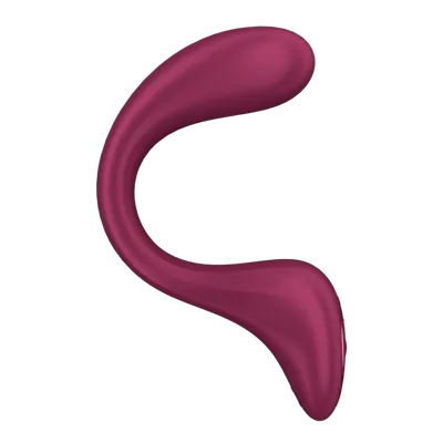 Вагінально-кліторальний вібратор Satisfyer G for Goddess 2 Wine Red, 2 мотори