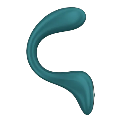 Вагінально-кліторальний вібратор Satisfyer G for Goddess 2 Bottle Green, 2 мотори