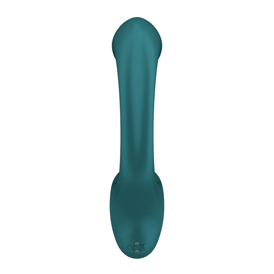 Вагинально-клиторальный вибратор Satisfyer G for Goddess 2 Bottle Green, 2 мотора