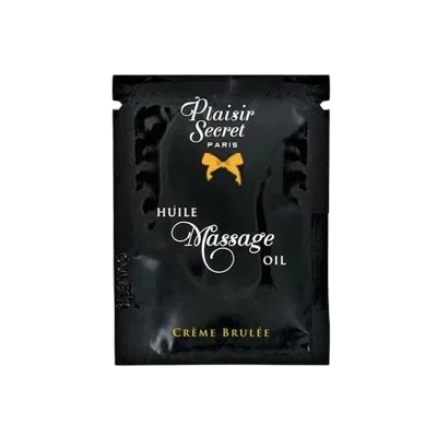 Пробник массажного масла Plaisirs Secrets Creme Brulee (3 мл)