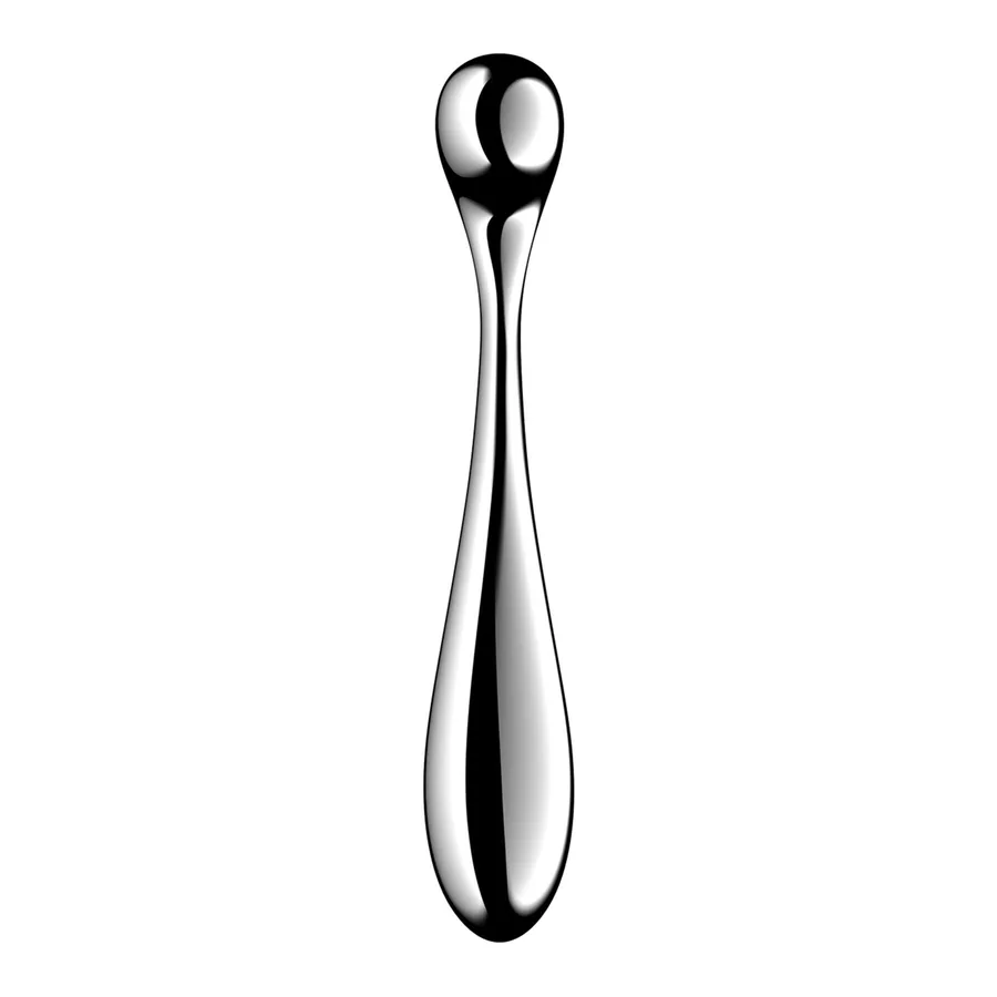 Металевий дилдо Satisfyer Star Force 4, двосторонній, можна нагрівати та охолоджувати, дуже важкий