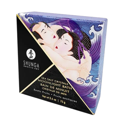 Сіль для ванни Shunga Moonlight Bath – Exotic Fruits (75 г), сіль Мертвого моря, ароматичні олії