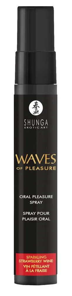 Спрей для усиления слюноотделения Shunga Waves of Pleasure Strawberry Sparkling Wine