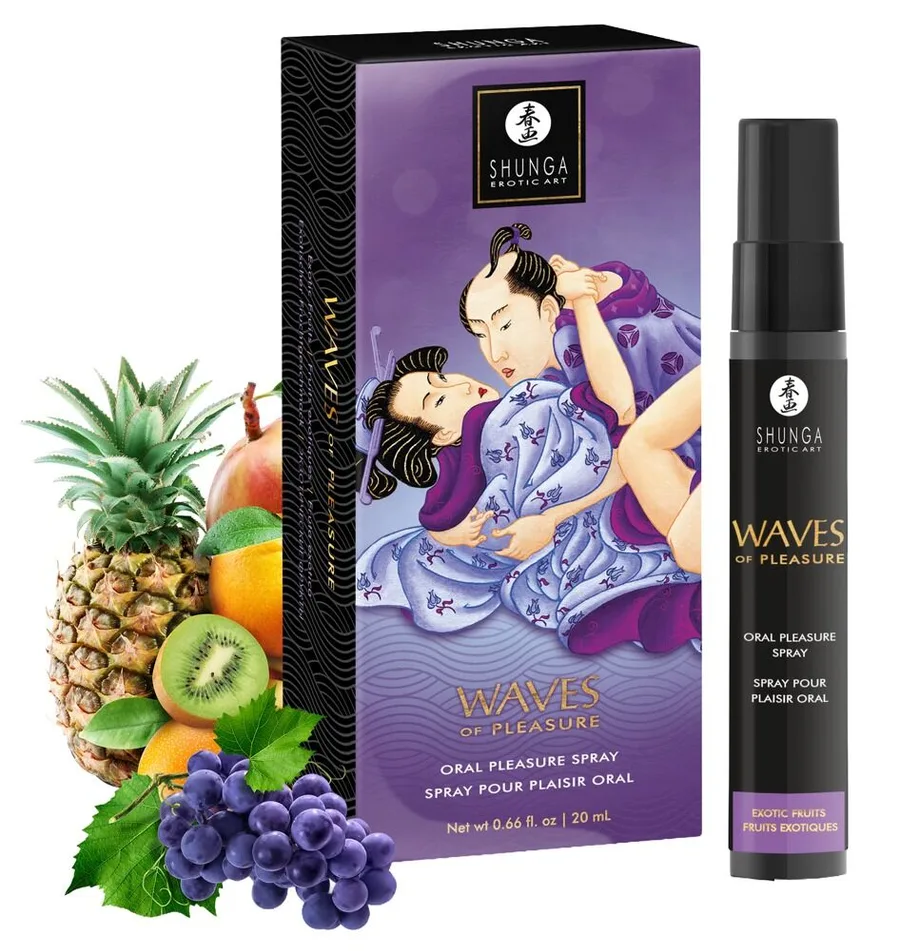 Спрей для усиления слюноотделения Shunga Waves of Pleasure Exotic Fruits