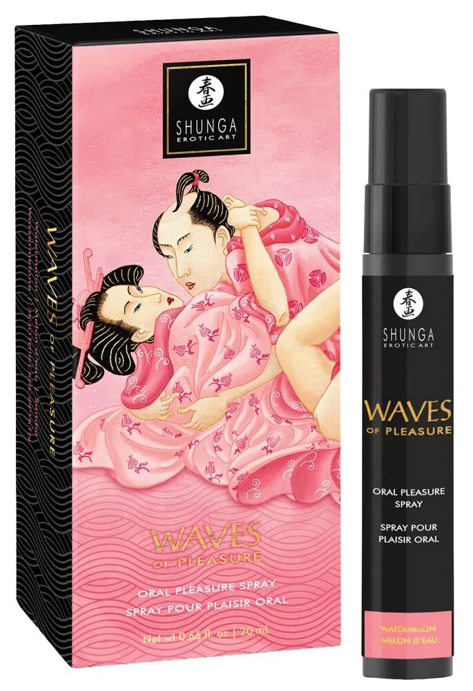 Спрей для усиления слюноотделения Shunga Waves of Pleasure Watermelon