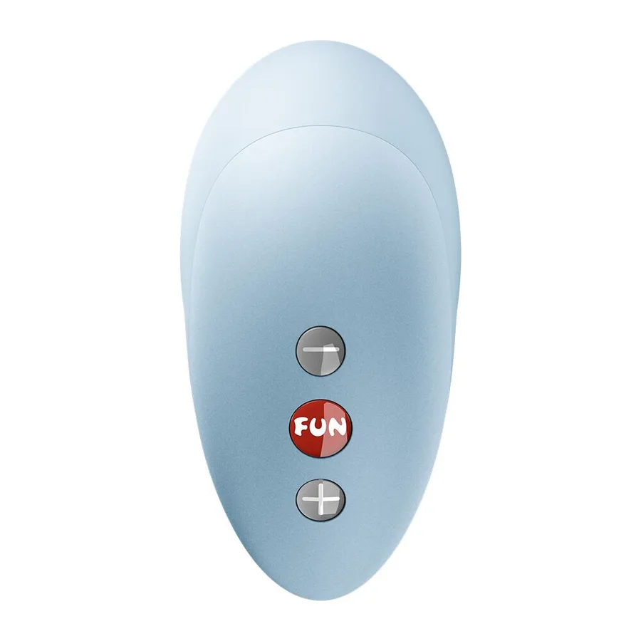 Вакуумный стимулятор Fun Factory Intense Sky Blue, 11 режимов работы, перезаряжаемый