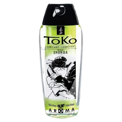 Лубрикант на водній основі Shunga Toko AROMA - Melon Mango (165 мл), не містить цукру