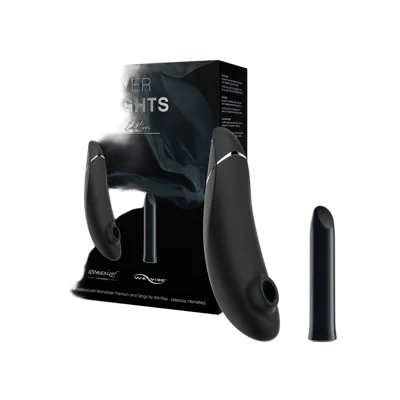 Премиальный подарочный набор Silver Delights Collection: Womanizer Premium и We-Vibe Tango