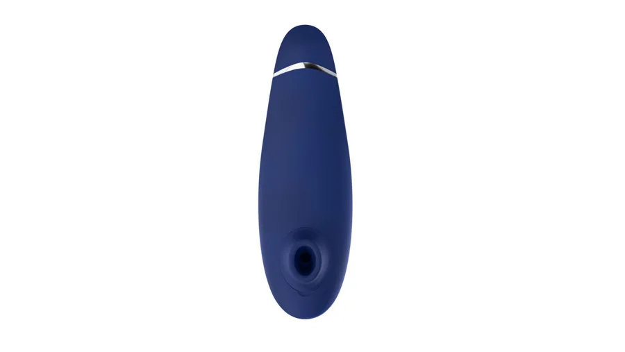 Вакуумный клиторальный стимулятор Womanizer Premium 2 - Blueberry, функции Autopilot и Smart Silence