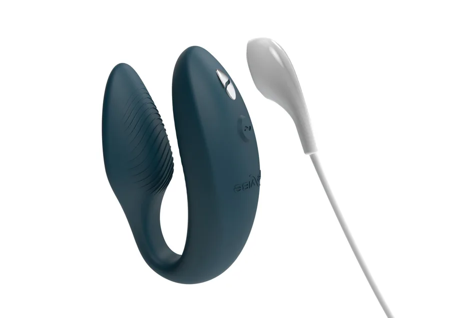 Смарт-вибратор для пар We-Vibe Sync 2 Green Velvet, 10 виброрежимов, пульт ДУ