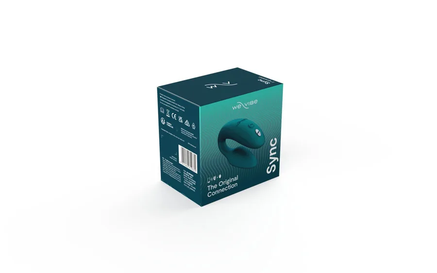 Смарт-вибратор для пар We-Vibe Sync 2 Green Velvet, 10 виброрежимов, пульт ДУ